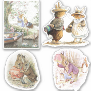 Petter Rabbit set sticker