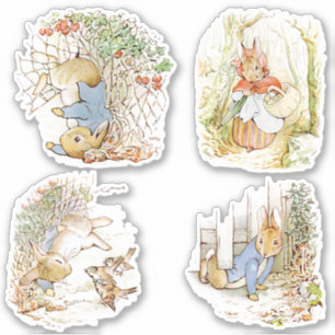 Petter Rabbit set sticker