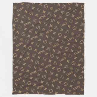 Pettern Louis Vuitton Fleece Blanket
