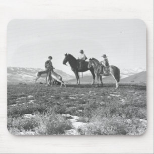 Petting Antelopes. Mouse Mat