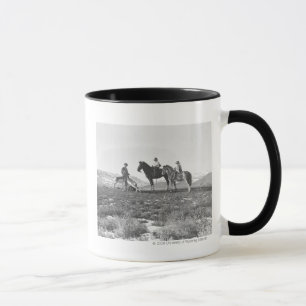 Petting Antelopes. Mug