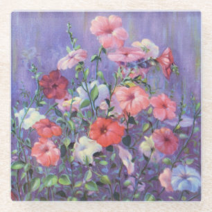Petunia by Cargill, 1937 Glass Coaster