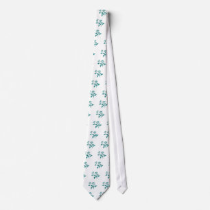 Petunia Flower Stylised Tie