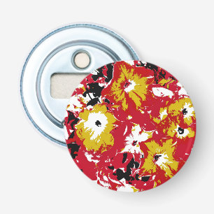 PETUNIA FLOWERS ABSTRACT BOTTLE OPENER