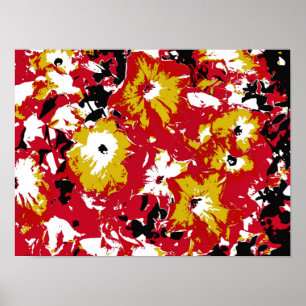 PETUNIA FLOWERS POSTER