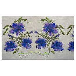 Petunia Purple Fabric
