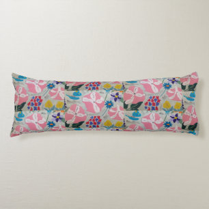 Petunia & Summer Flowers Body Cushion