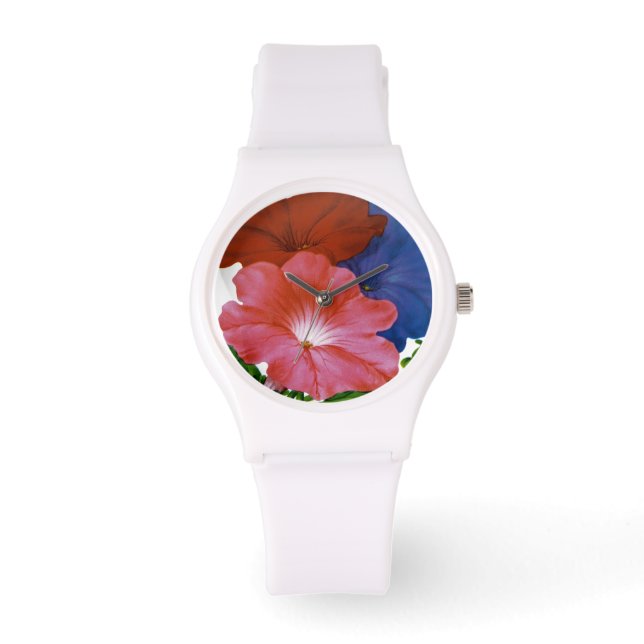 Petunia Vintage Seed Packet Watch (Front)