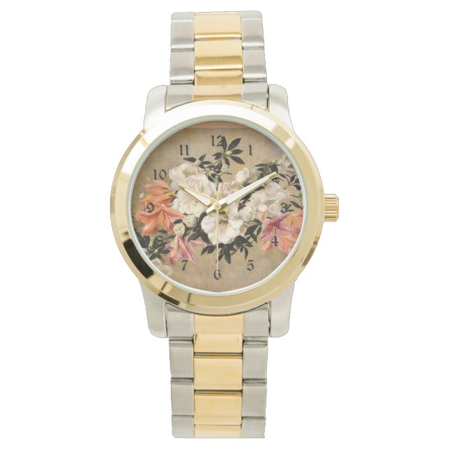 Petunias: Henri Fantin-Latour artwork Watch (Front)
