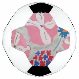 Petunias & Summer Flowers Football