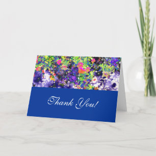 Petunias Thank You! You Card