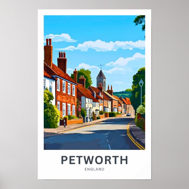 Petworth England Travel Print (Front)