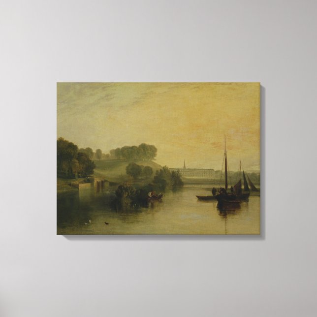 Petworth, Sussex, the Seat of the Earl of Canvas Print (Front)