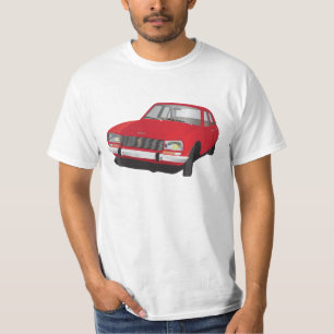 Peugeot 504 t-shirt (red)