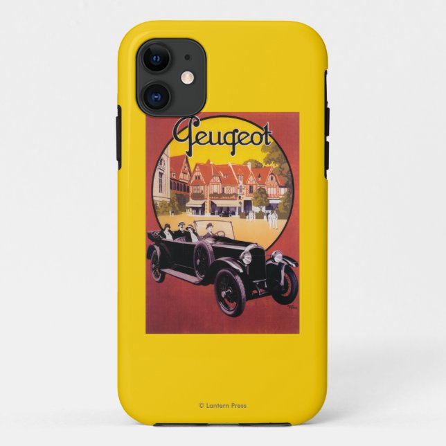 Peugeot Automobile Promotional Poster Case-Mate iPhone Case (Back)