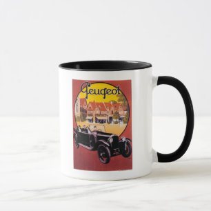 Peugeot Automobile Promotional Poster Mug