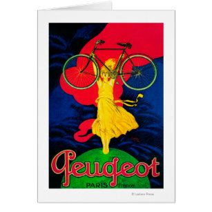 Peugeot Bicycle Vintage PosterEurope