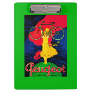 Peugeot Bicycle Vintage PosterEurope Clipboard