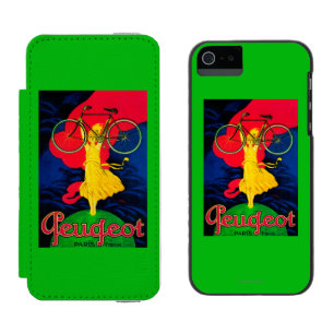 Peugeot Bicycle Vintage PosterEurope Incipio Watson™ iPhone 5 Wallet Case