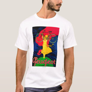 Peugeot Bicycle Vintage PosterEurope T-Shirt