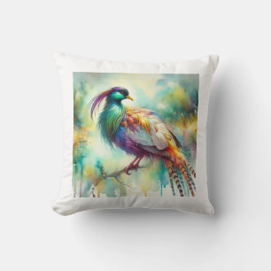 Peutren Bird 230824AREF107 - Watercolor Cushion