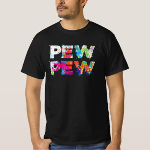Pew Pew - Funny Paintball T-Shirt
