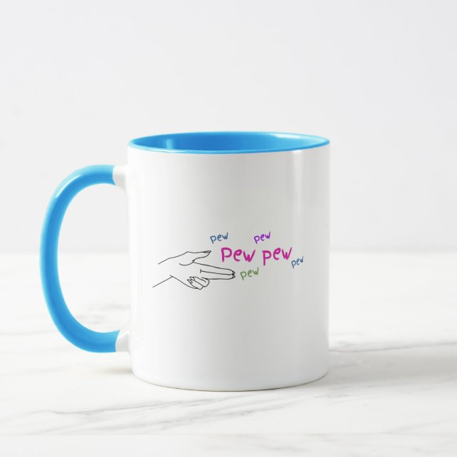 Pew pew jinx Mug (Left)