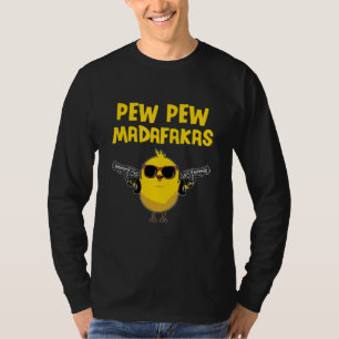 Pew Pew Madafakas Comic Chick T-Shirt