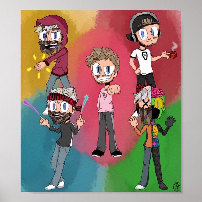 PewDiePie Poster (Front)
