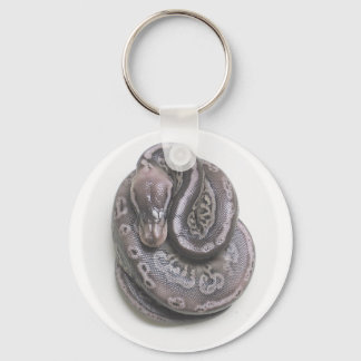 Pewter Ball Python Key Ring