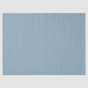 Pewter Blue Solid Colour Tissue Paper