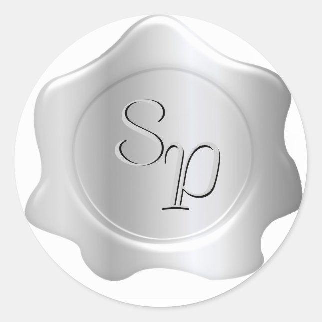 Pewter Envelope Seal (Front)