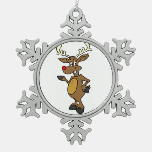 Pewter Snowflake Ornament