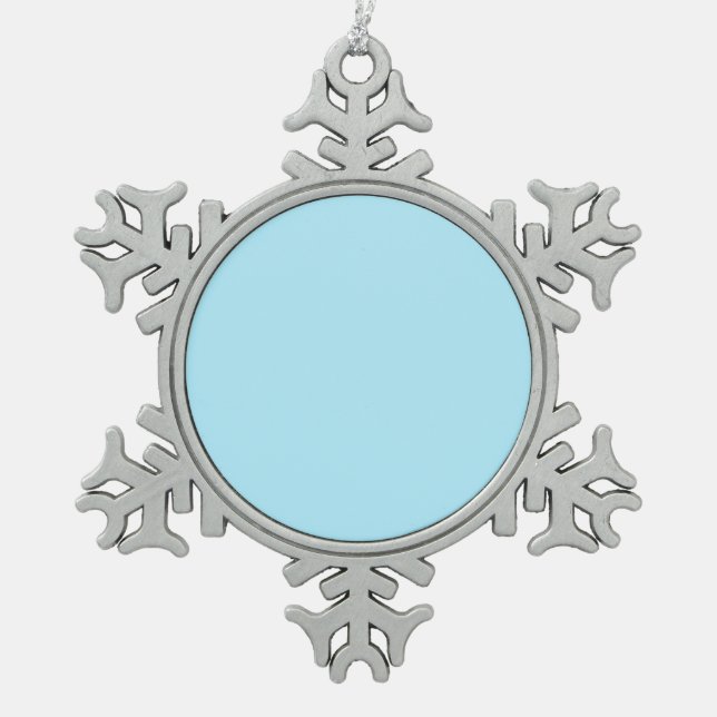 Pewter Snowflake Ornament : Art by NAVIN Joshi (Front)