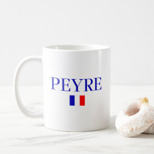 PEYRE France Flag Coffee Mug