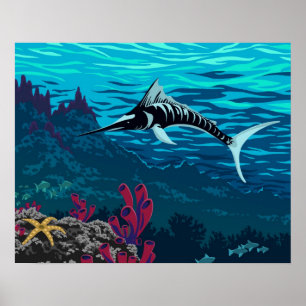Pez espada poster