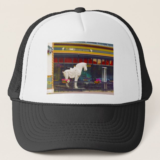 PF Chang's Chinese T'ang Horse Country Club Plaza Trucker Hat (Front)