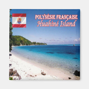 PF - French Polynesia - Huahine Island Beach Avea Magnet