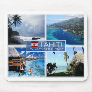PF French Polynesia - Tahiti - Mouse Mat