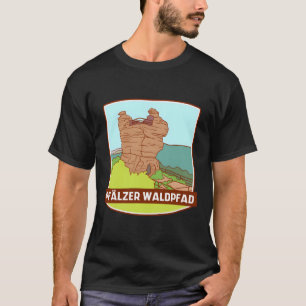 Pf�lzer Waldpfad, Palatinate Forest Trail - German T-Shirt
