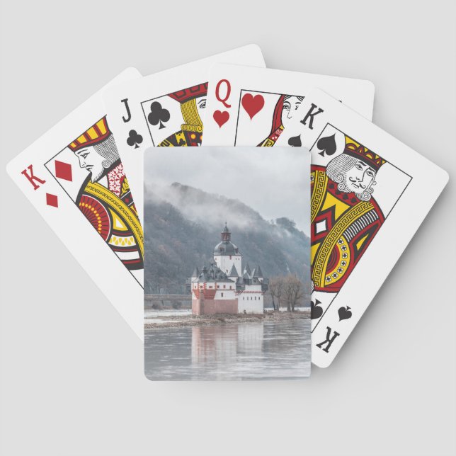Pfalzgrafenstein Castle Germany Playing Cards (Back)
