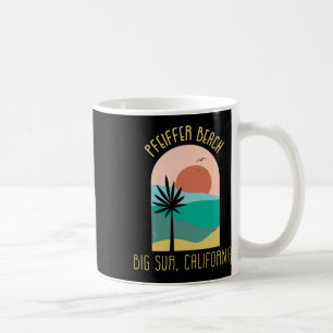 Pfeiffer Beach Big Sur California - Boho Vacation  Coffee Mug