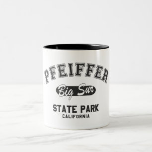Pfeiffer Big Sur State Park, California Two-Tone Coffee Mug
