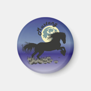 Pferd - Mustang Magnet