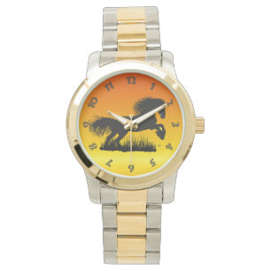 Pferd - Mustang Uhr Watch