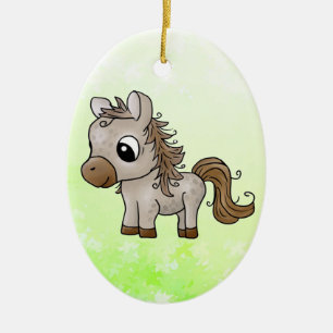 pferdchen ceramic tree decoration