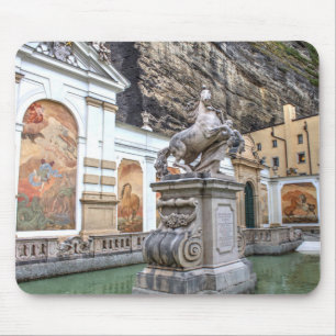 Pferdeschwemme Salzburg Austria Mouse Mat