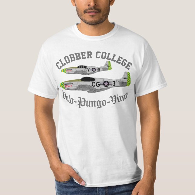 Pfive1 "Clobber College" T-Shirt (Front)