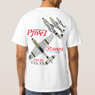 Pfive1 Stangs of Iwo Jima 47th FS T-Shirt