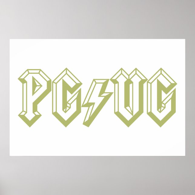 PG/VG Green Poster (Front)